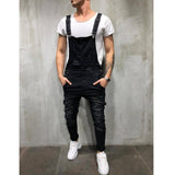 Fashion Men's Ripped Skinny Jeans Destroyed Frayed