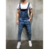 Fashion Men's Ripped Skinny Jeans Destroyed Frayed