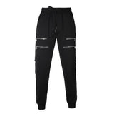 New Men's Zipper Camouflage Sweatpants