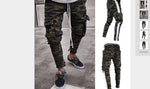 Fashion  Men Trousers Casual Long Pants Loose Military