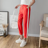 2019 Spring High Waist Casual Women Pants